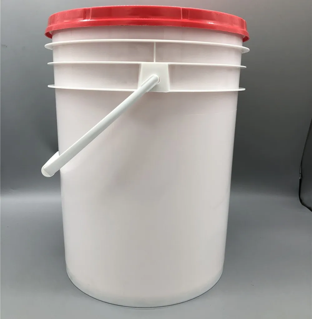 Wholesale 20 liter Cheap Unbreakable Biodegradable Plastic Bucket Food Grade Plastic Drums Barrels