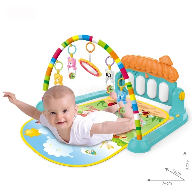 Music Rack Play Mat Kid Rug Puzzle Carpet Piano Keyboard Infant  Early Education Gym Crawling Game Pad Baby Play Mat