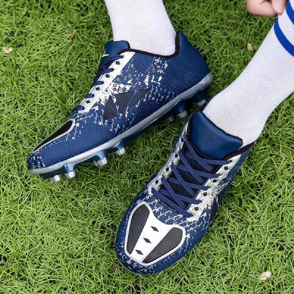 Soccer Shoes for Men Women Student Football Boots Long Spikes Soccer Cleats Kids Women Football Shoes