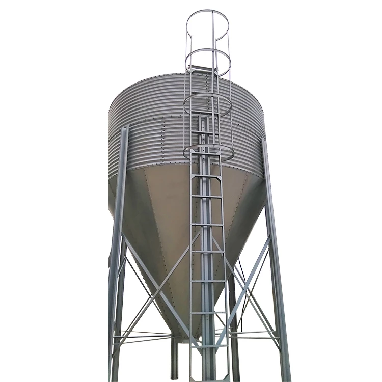 Small Grain Silos 10 Ton Capacity 20t 30t 40t 50t Steel Storage Silos Cost