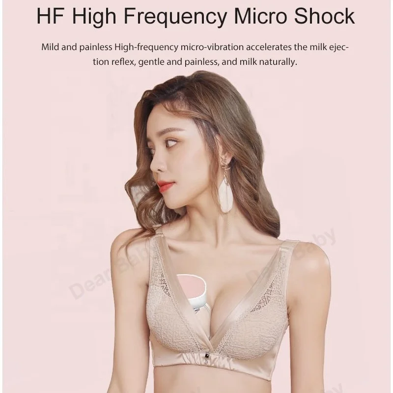 2023 new arrival high-quality food grade silicone ready to ship breast pump ,effortless assembly portable convenience wearable b