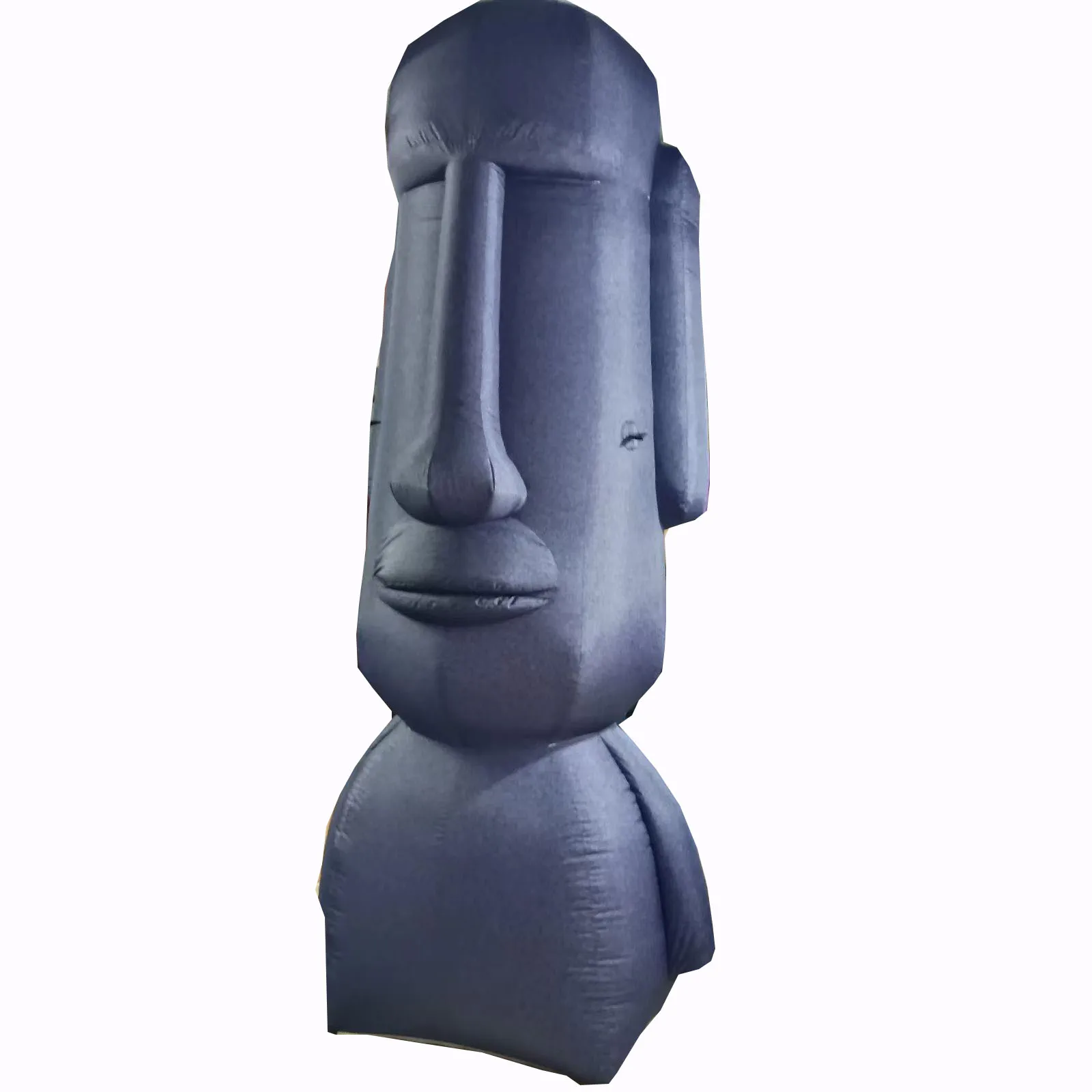Customized event decoration decoy inflatable stone God statue inflatable sculpture stone for Easter Island decoration
