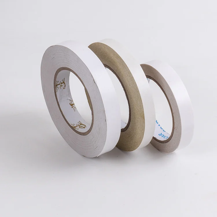 China Manufacturer Adhesive Glue Double Faced Adhesive  white and yellow glue Tape