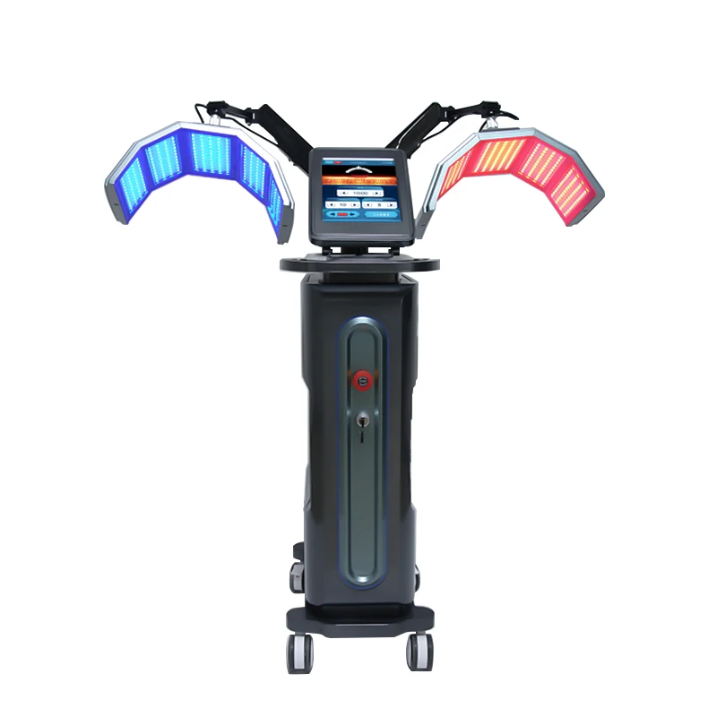 photo skin rejuvenation pdt spa beauty equipment phototherapy pdt led light facials pdt light therapy machine vertical