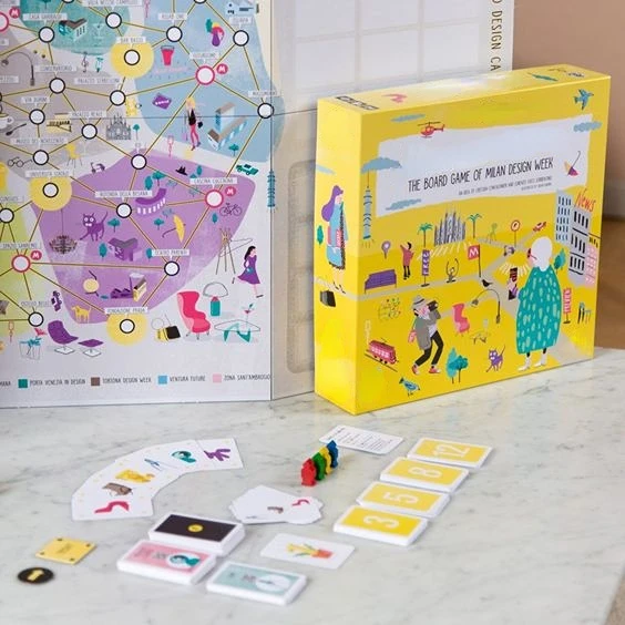 Top Quality Manufacturer Components and Supplies Design Logo Printing Paper Card Custom Board Game For Adults