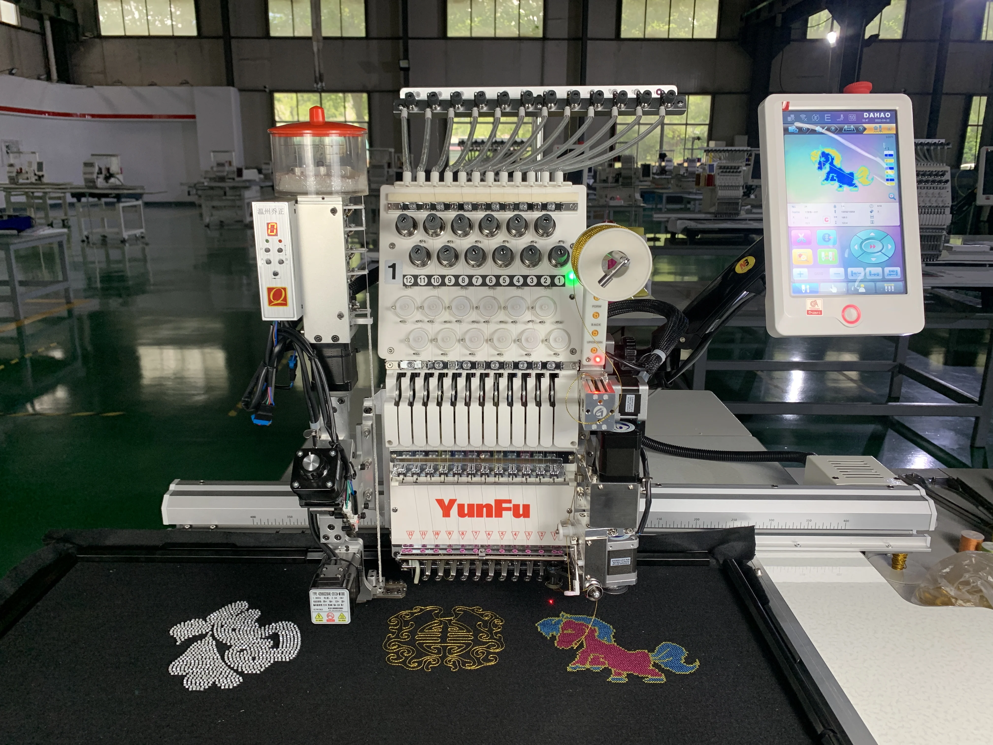 zsk embroidery machine price factory price single head 12 15 nddeles machine for home for hat clothes