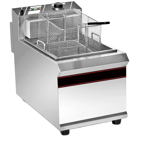 Cheap Commercial potato chips Countertop Restaurant Stainless Steel Chip Electric Deep Fryers Kitchen Food Machine