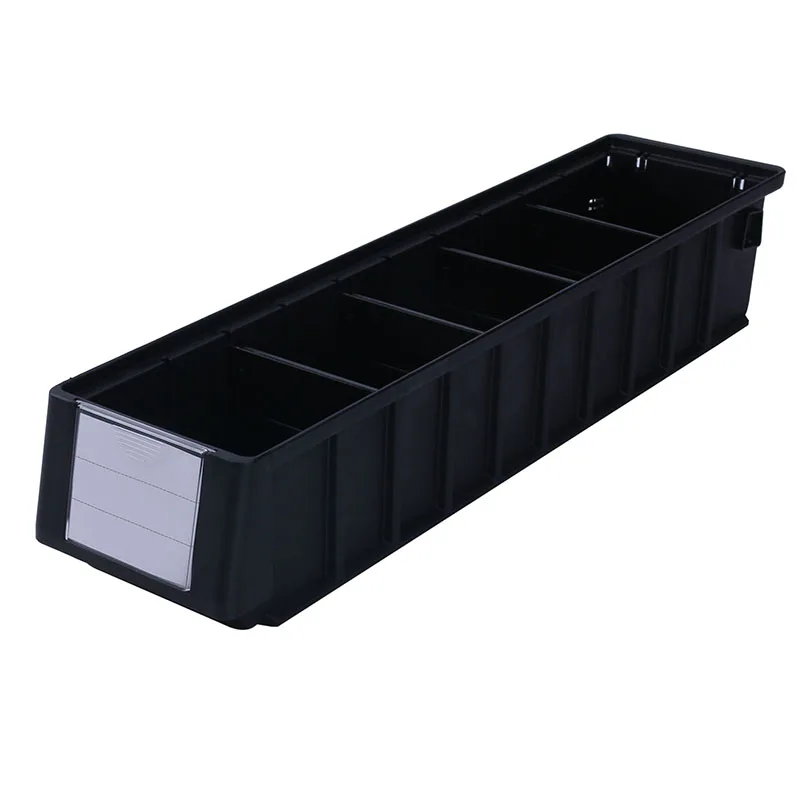 ESD Shelf Tray with Open Workshop Industrial Organizer Assorted Plastic Bins for Warehouse Part Pick Storage Boxes & Bins