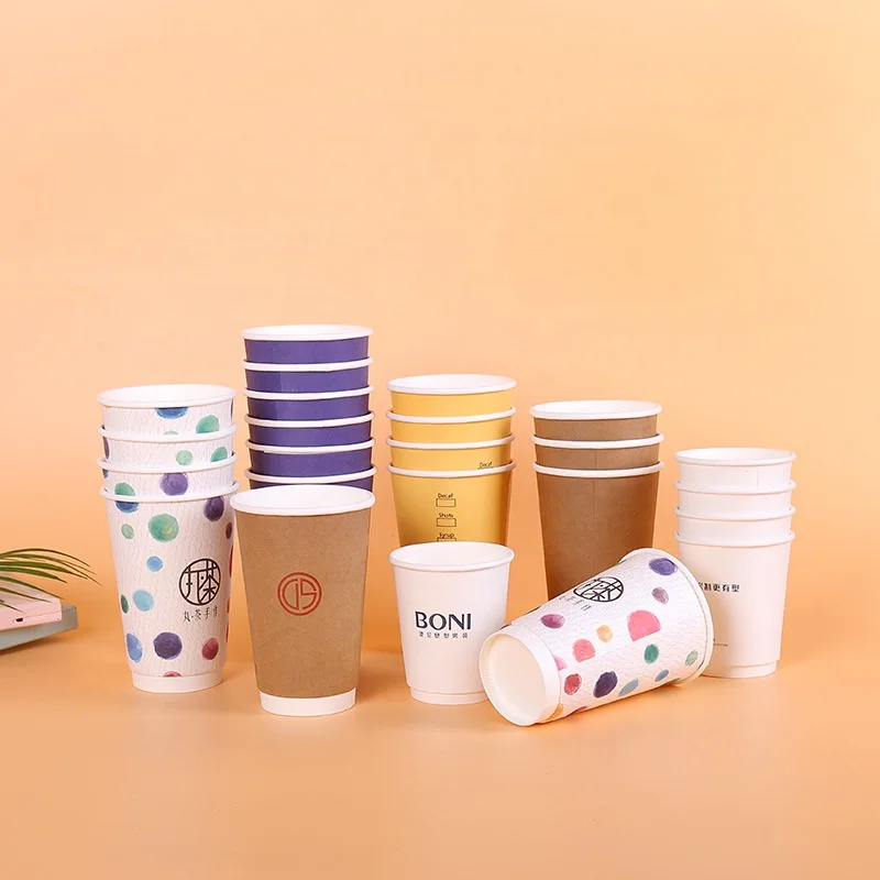 Customized disposable small cartoon ice cream paper cup bowl with lid