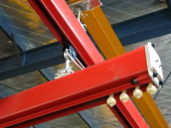 Hot Sale Rail Flexible Light System Single/ Double Beam Suspension  hoist orbit track bridge crane
