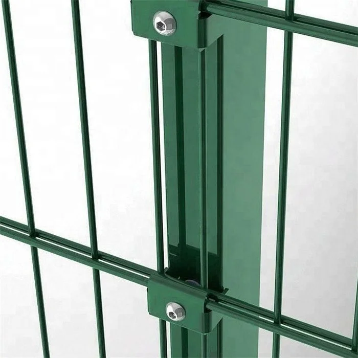 Hot sale Powder Coated Metal Double Rod Fence 2D Galvanized Twin Bar Wire Welded Mesh 868/656/545 Fence