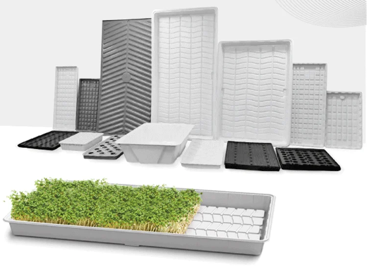 4x8FT Стойку Лоток и отливы настольная подставка плоский гидропоники Microgreen посадки