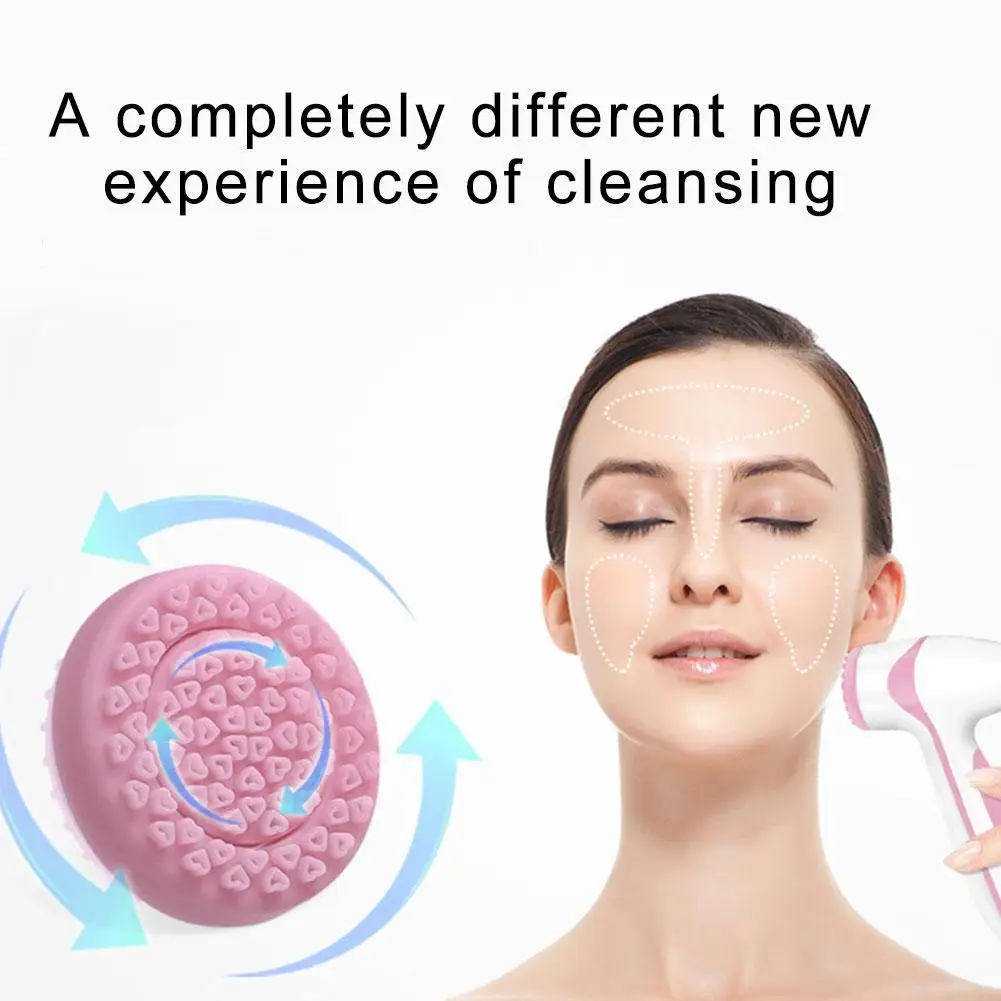 2020 Amazon Best Seller Face Massager Exfoliating Electric Facial Cleansing Scrubber Lumispa 3D Sonic Silicone
