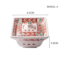 Ceramic Bowl Dinnerware Set Decorative Retro Container Luxury Quantity Japanese Dishes