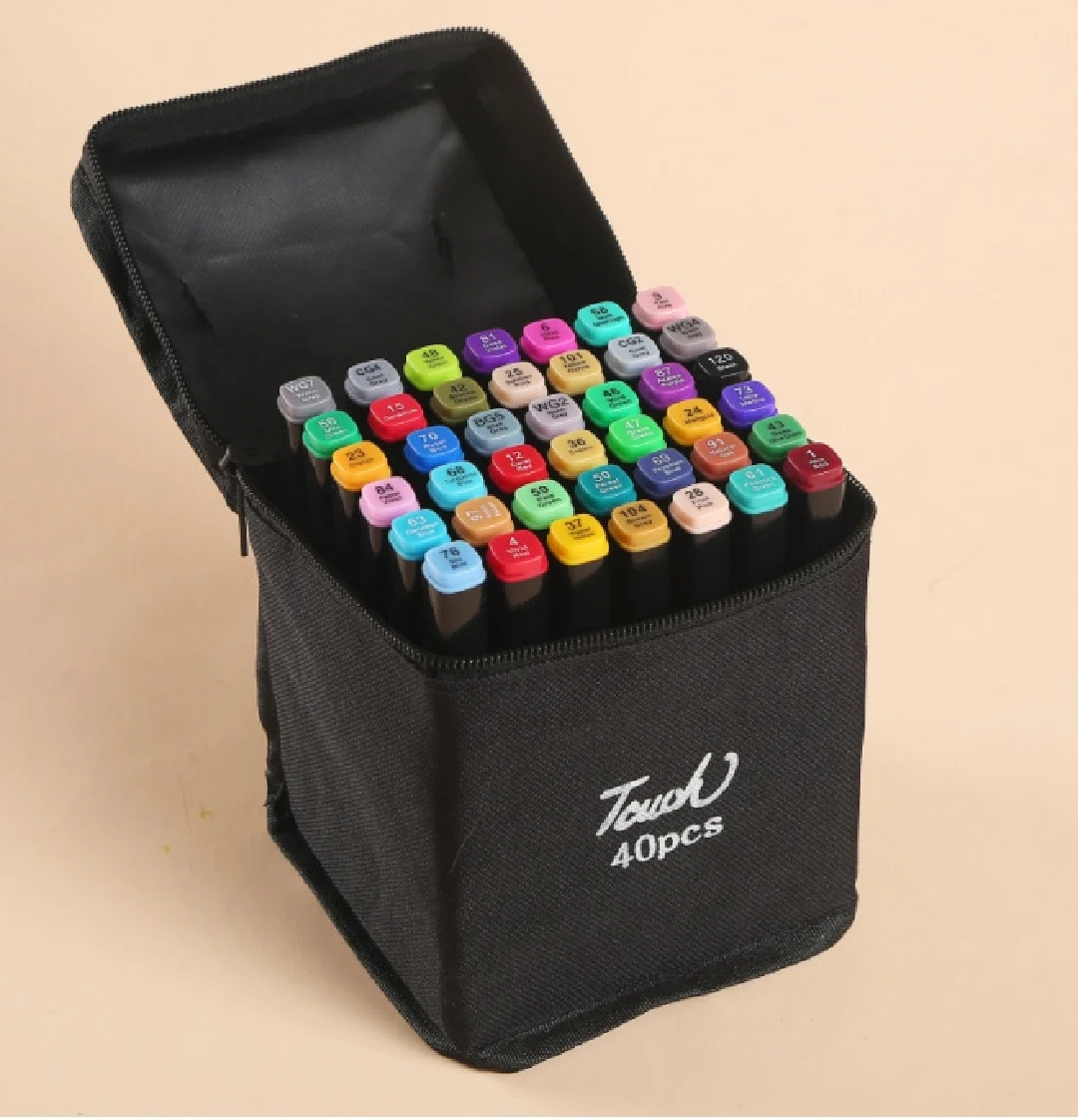 Изготовленный На Заказ лазерный маркер 30/40/60/80/168 /204 Цвет художественный маркер Dual Head эскиз Маркеры Ручка кисти для рисования манга дизайн