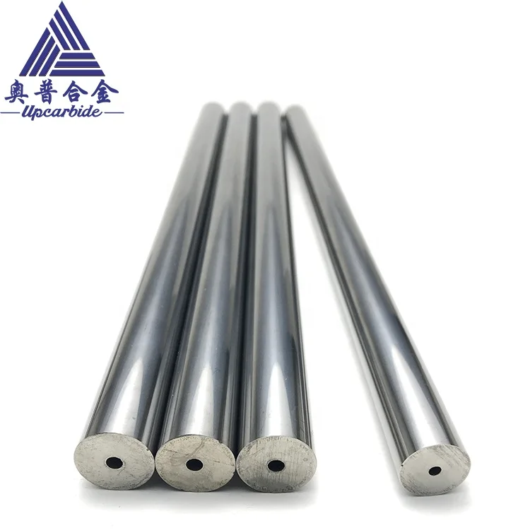 YL10.2 diameter 20*4*330mm h6 tolerance tungsten carbide rod with central hole