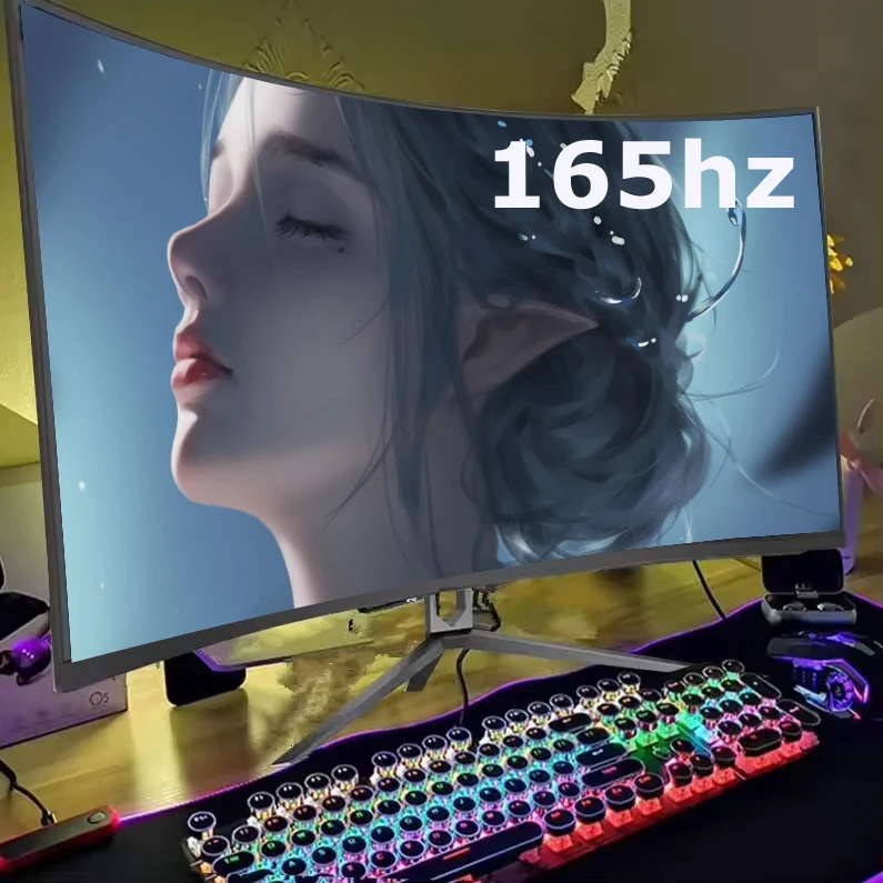 4k светодиодный игровой монитор 144 Гц 165 Dp лифтинг безрамочный 34 дюймов ЖК-Дисплей 24 дюйма дисплей 32 кривая 240 27