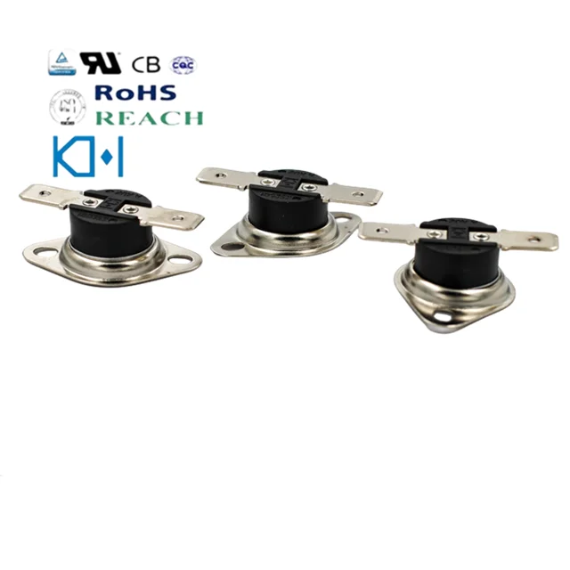 KH 125V 16A Thermostat For Deep Fryer Bimetal Thermal Fuse 45-270 Degree UL TUV CB CQC ROHS REACH