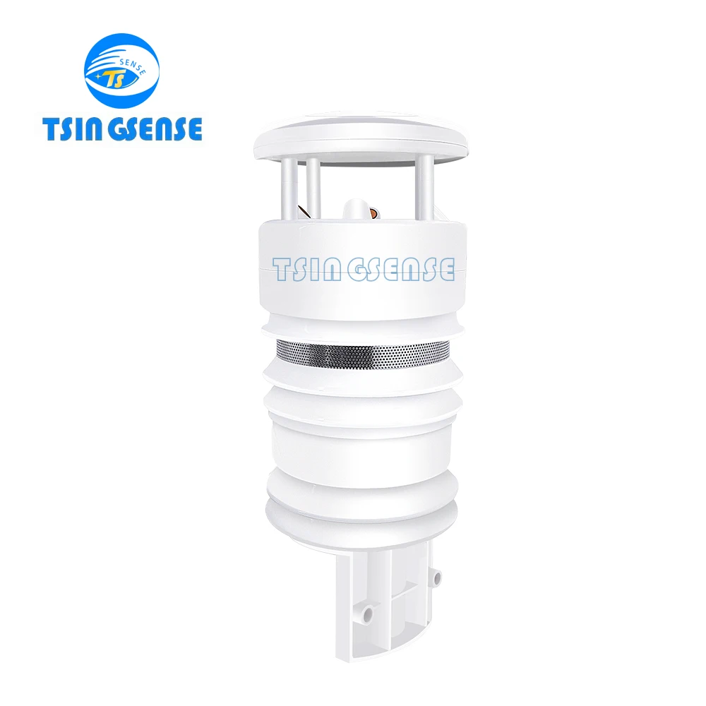 WES900 интегрированные газовые датчики SO2 CO NO2 O3 и pm2.5/10 датчик и ультразвуковой датчик ветра для метеостанции