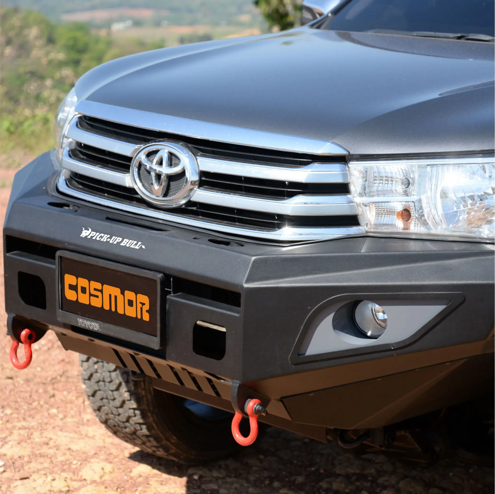Стальной передний бампер для Toyota Hilux