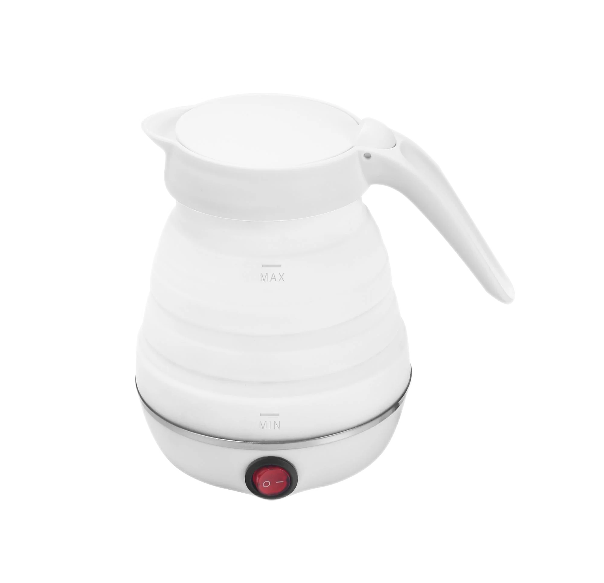 four colors to choose from Portable Water Kettle Electric Travel Collapsible Kettle Foldable Cooker Travel Kettle