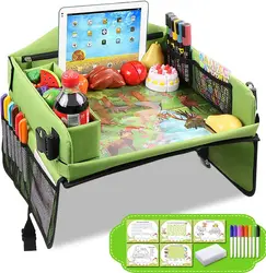 Kids Travel Tray, car travel dining tray