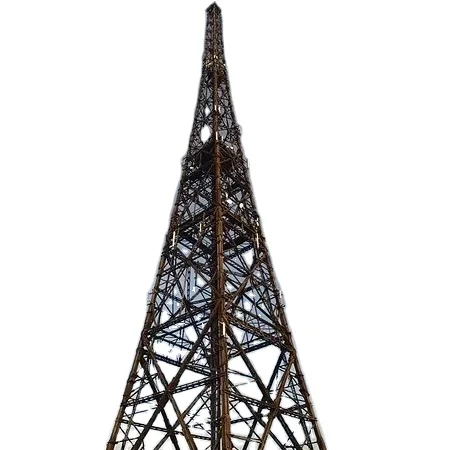 20-80m Galvanized Triangular Radio Mast Self-Supporting Angle Steel Lattice Tower 3 Legs Telecom Antenna Tower