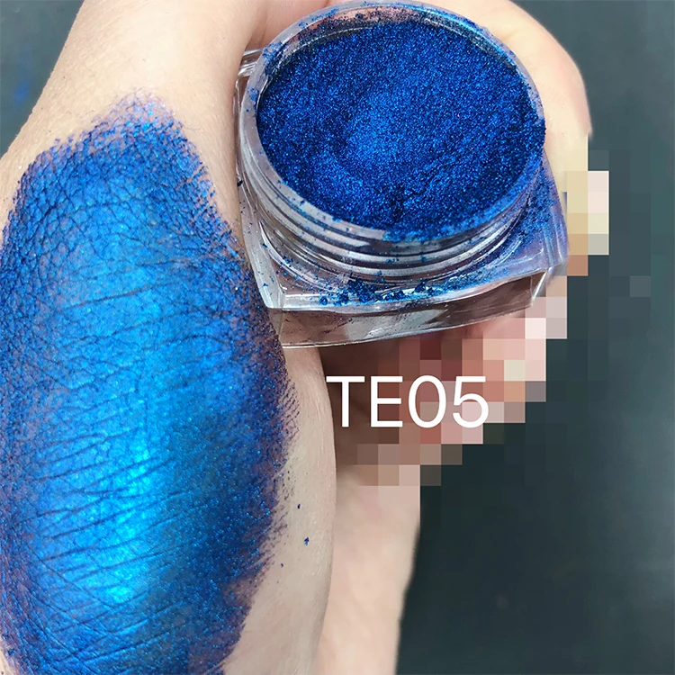 Порошковый пигмент для ногтей Feishi меняющий цвет широко используемый покраски