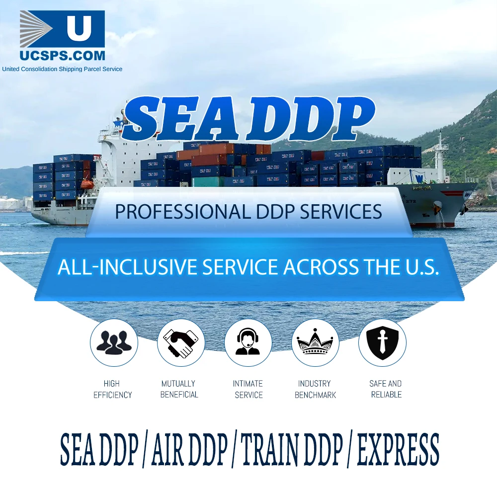 2022 hot amazon fba door to door logistics company from china ddp shipping to usa sea freight