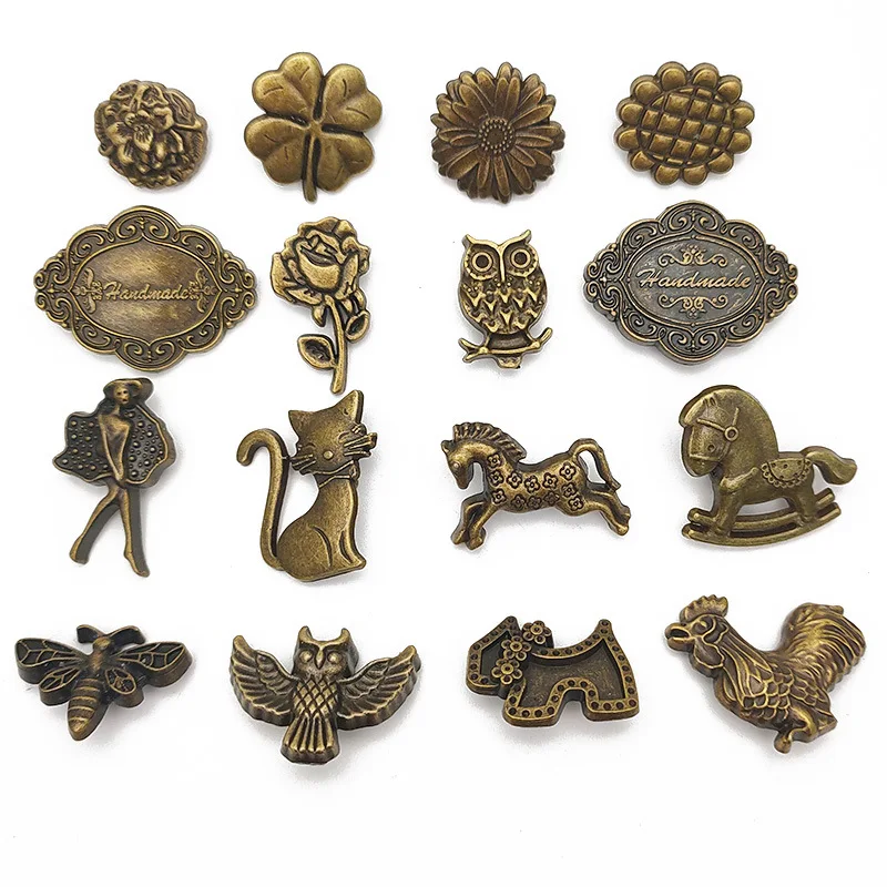 press needle decorative cap bags snap buttons custom metal 15 mm button snap for clothing with logo