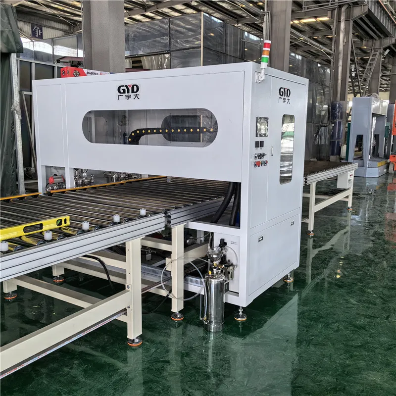 Aluminium honeycomb Glue Press PIR Insulated Roof SIP Sandwich Panel laminating glue machine