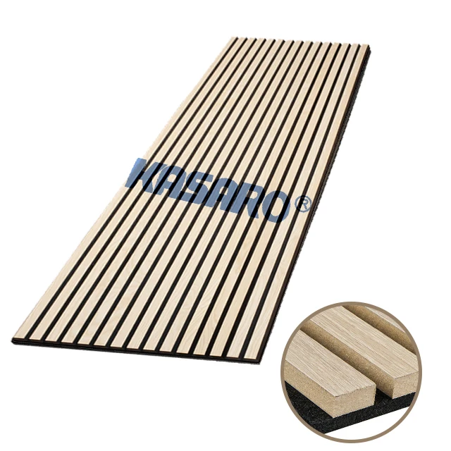 KASARO Hot Sale Wall Decor Panel Sound Absorb Akupanel Pet Boards Decorative Acoustic Panel