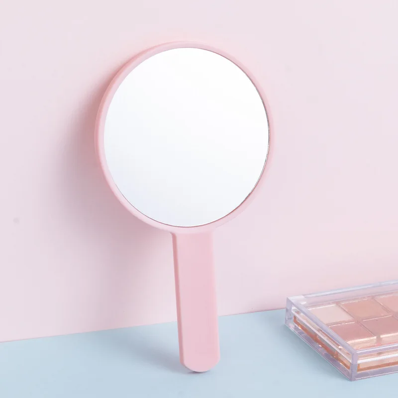 Handheld Mirror Small Portable Round Mirror Bulk for Kids Travel Makeup Classroom Camping Daily DIY Craft