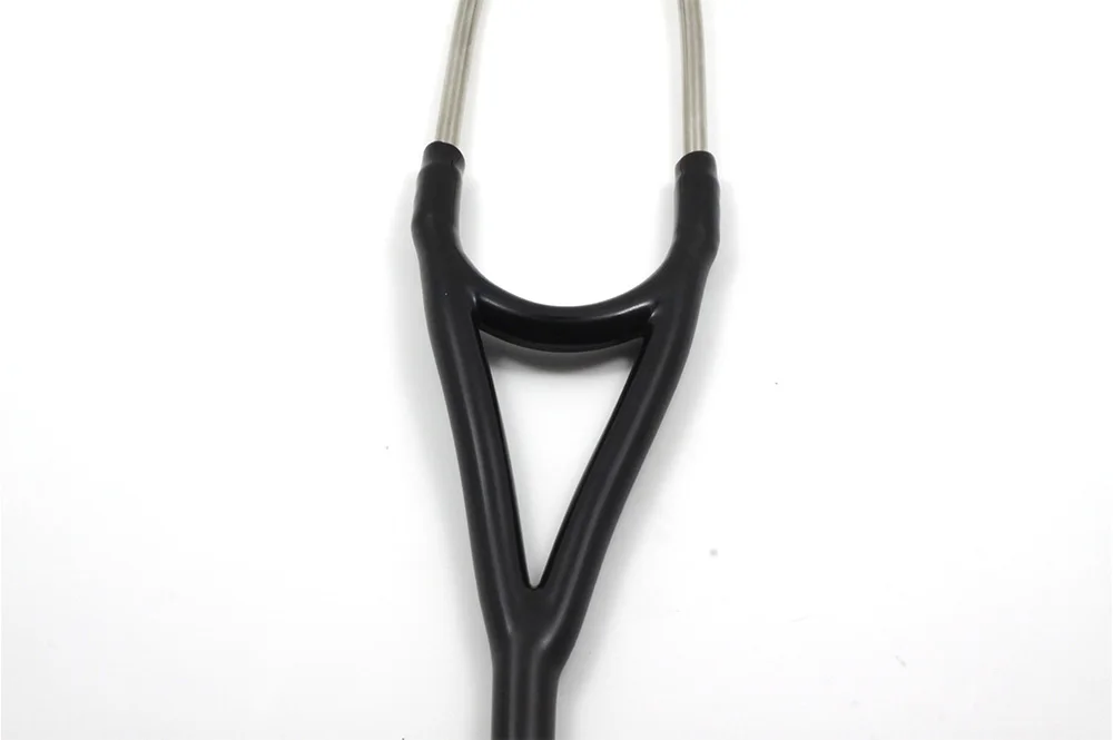 Кардиологические стетоскопы с двойной головкой для доктора из нержавеющей стали и цинкового сплава, OEM, мягкие профессиональные испытания класса II, 1000 шт., 47 мм