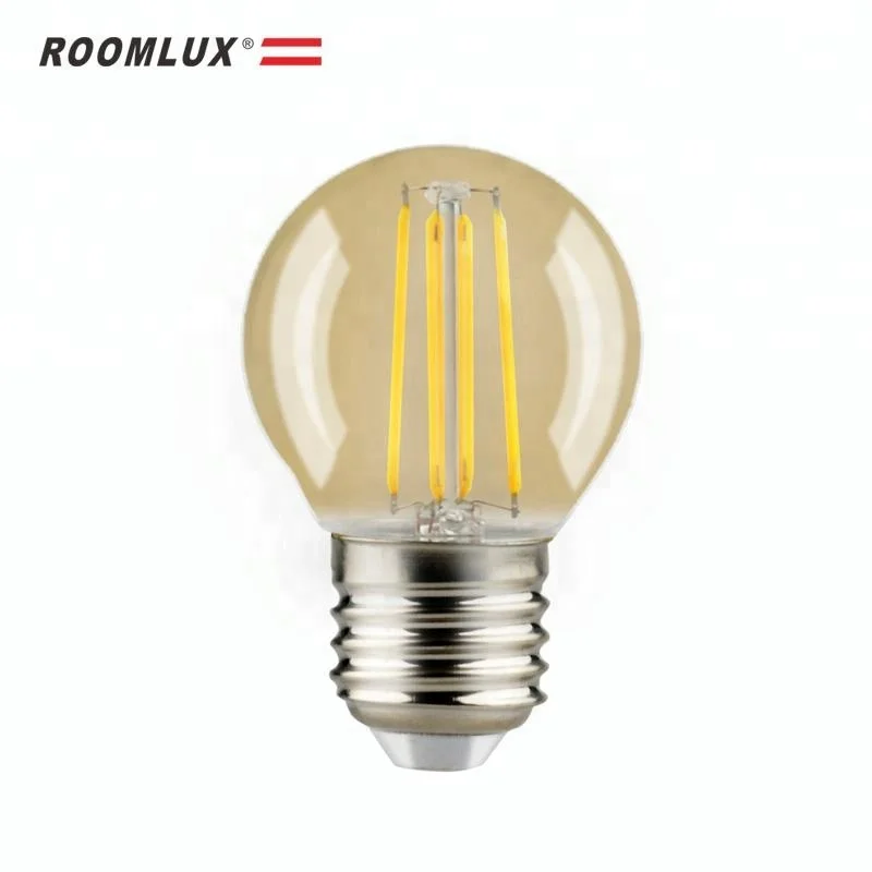 Home Decorative Clear Milky Glass Cover COB 2W 4W 5W Globe Led Filament G45 Bulb