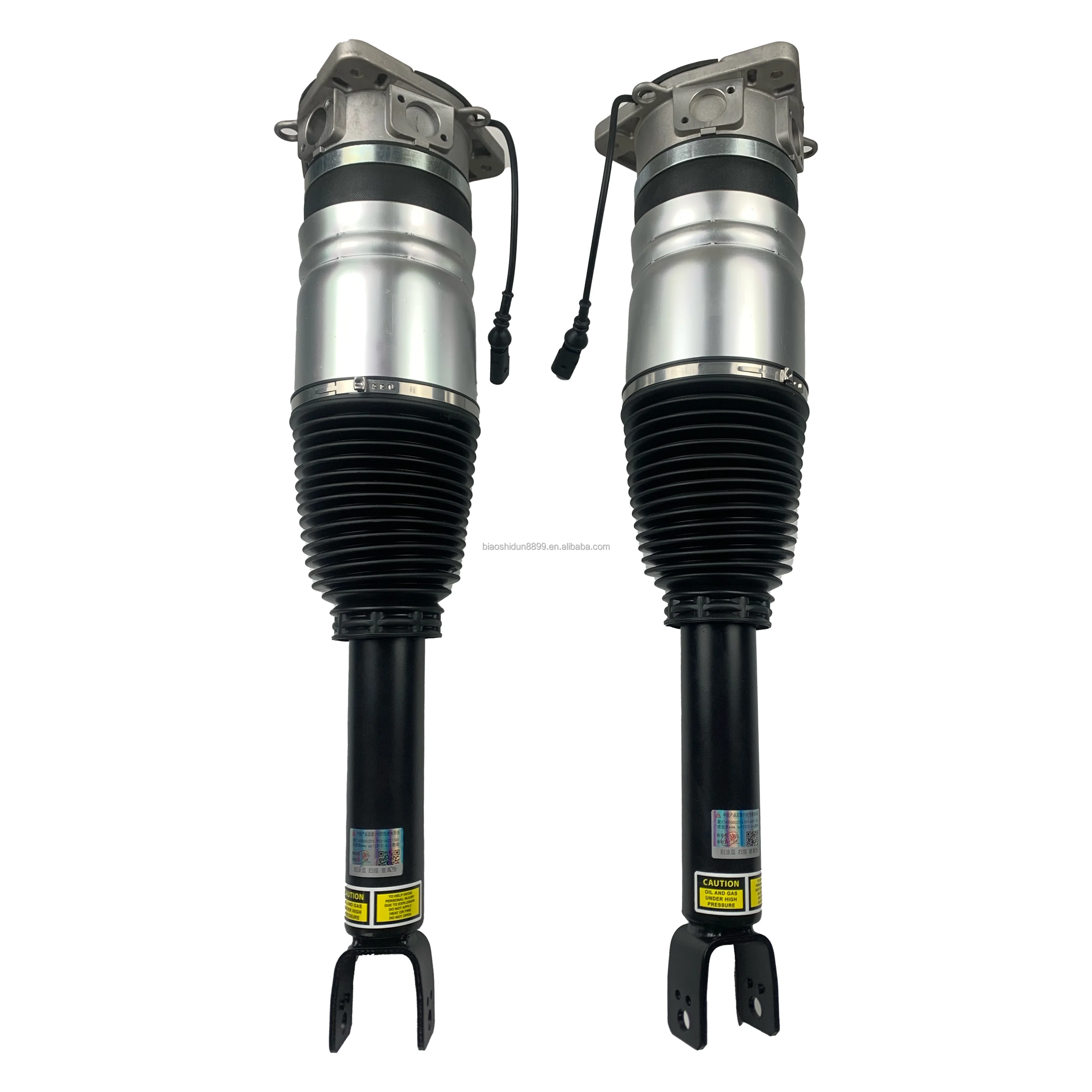 New Steel Auto Suspension Air Spring Shock Absorber Strut Audi A8 S8 D3 4E Specific Gas Fitting 4E0616040 4E0616040AF