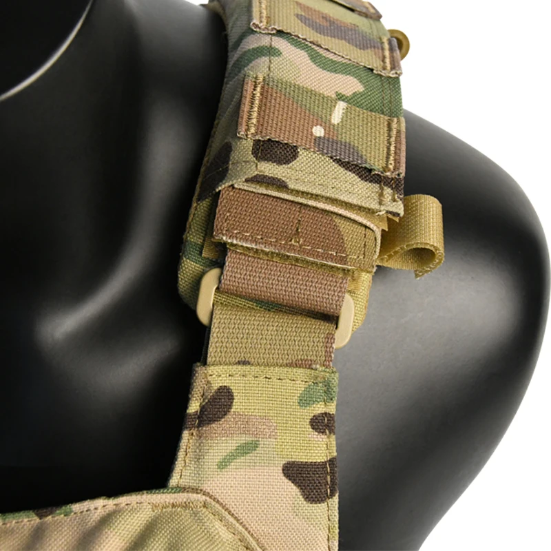 GAF Quick Release Laser Cut Molle Plate Carrier 1000d Nylon Chaleco Tactico Camouflage Tactical Vest