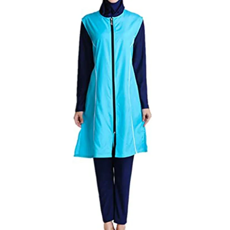 Ladies Beachwear Swimming Burkini Swim Suit Women Modest Muslim Plus Size Swimsuit Full Coverage Swimwear Islamic Burkini