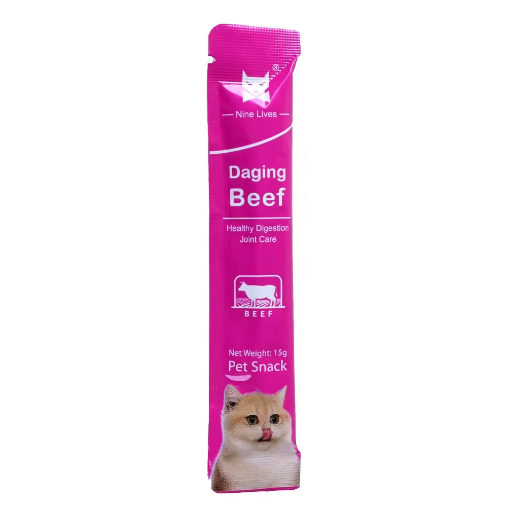High Quality Cat Treats Snacks Delicious Cat Snacks Nutritious Cat Wet Food Liquid pet Snack