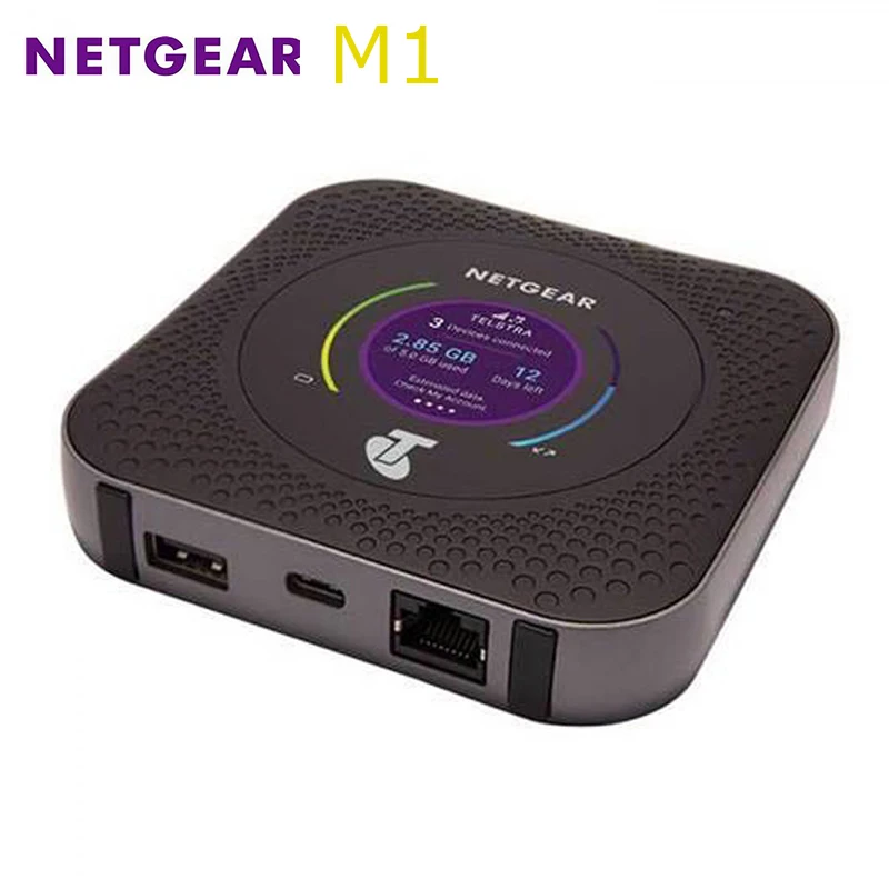 Разблокированный сетевой механизм M1 MR1100 4G гигабитный мобильный Точка доступа Cat16 WiFi роутер наружный Max 1 Gbps скорость загрузки для Telstra