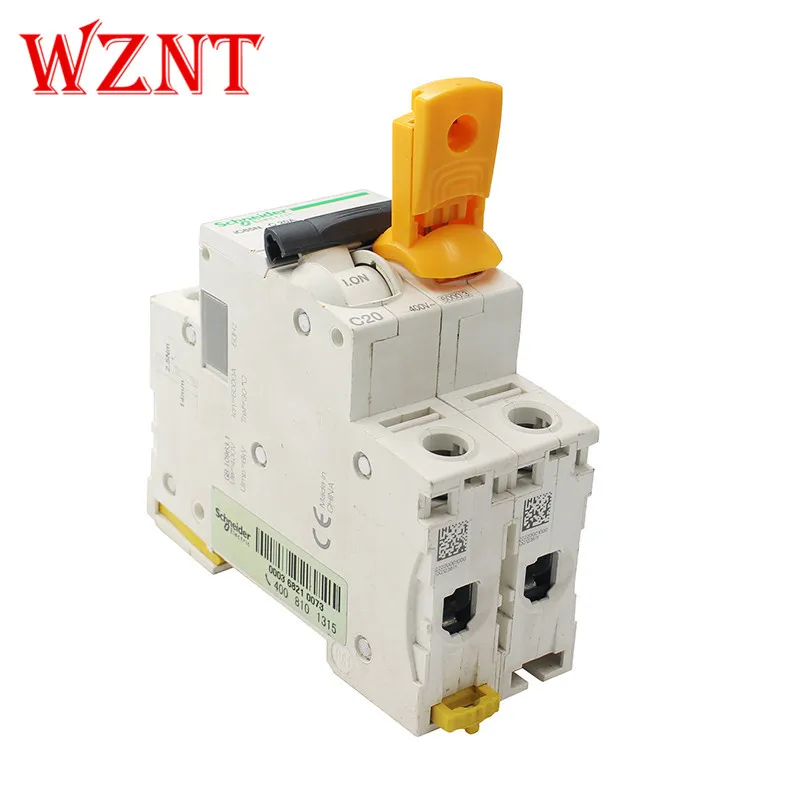 NT-L91 Yellow Mini Schneider Circuit Breaker Lockout Miniature Circuit Breaker MCB Safety Lock