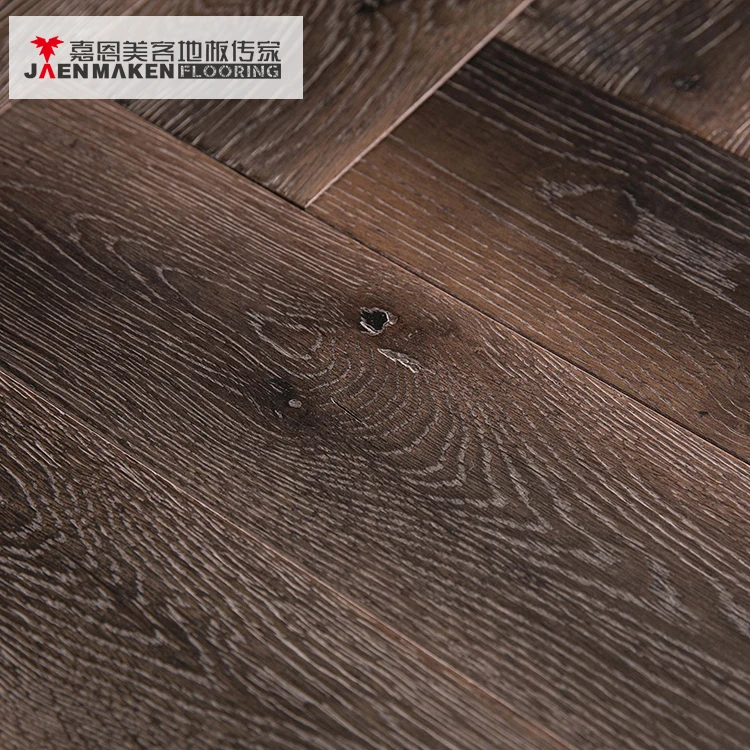 Floor Herringbone French Oak Parquet Wood 14/3*90*630mm Graphic Design Modern Indoor Villa ABCD More Than 5 Years