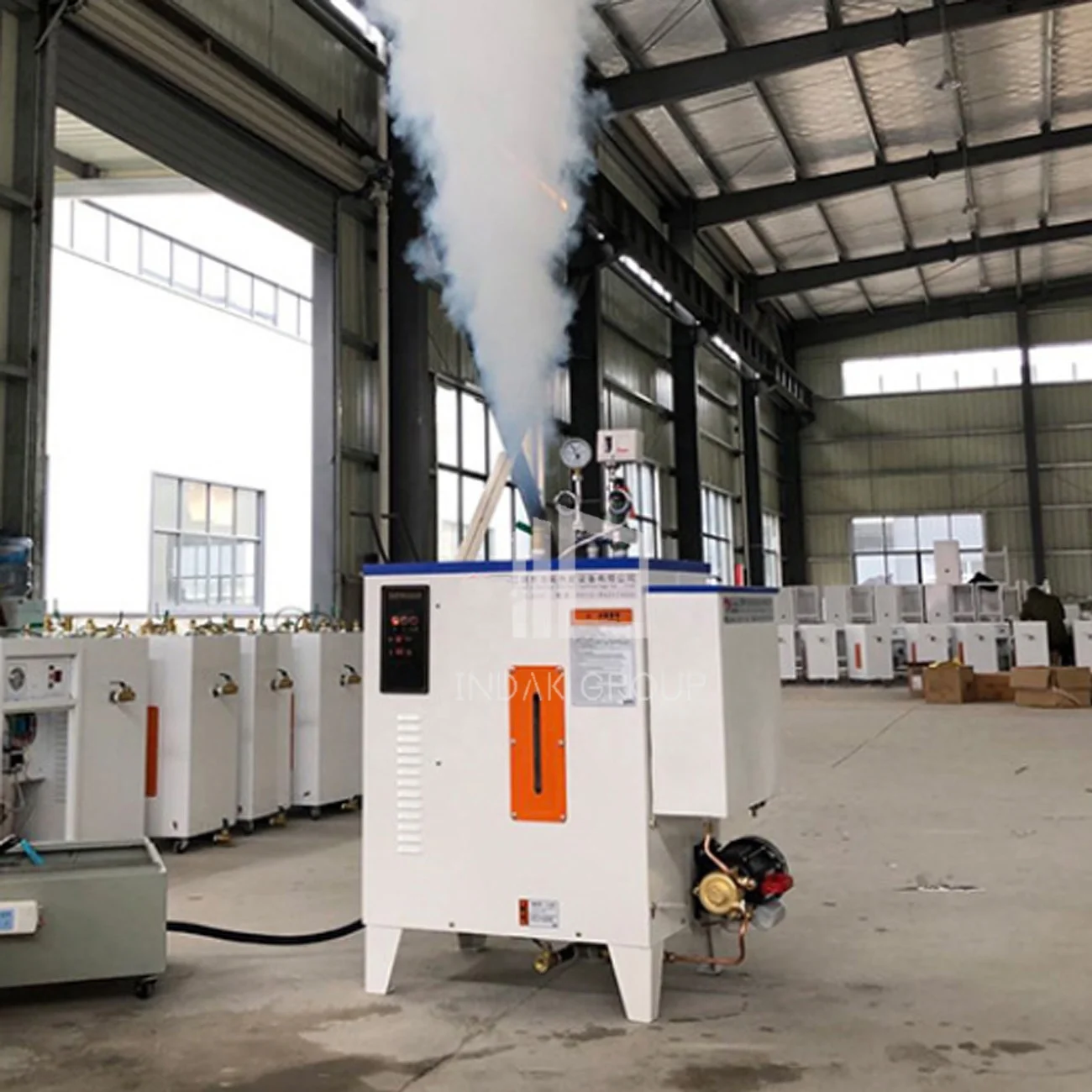 yinda 7.5kw commercial diesel ,natural gas, liquefied gas fueling steam bath generator with gas burner