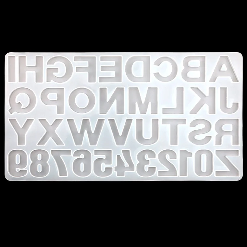 Saffron Alphabet Letters fondant silicon mold cake decoration tool silicone letter moulds
