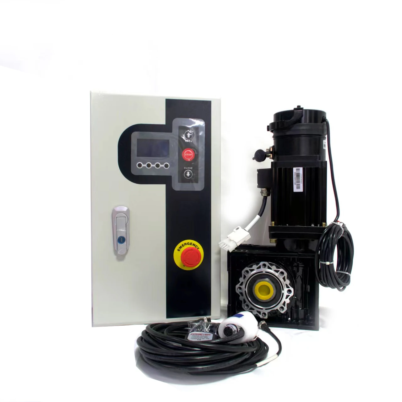 Easy Setting Automatic High Speed Door Opener A4 1500W Servo Motor and Worm Reducer, Energy-Saving and CE Certificated