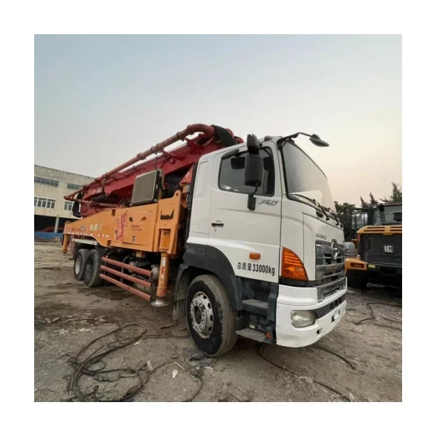 Used Sany Zoomlion Truck Mounted Concrete Pump Truck 48 Meters