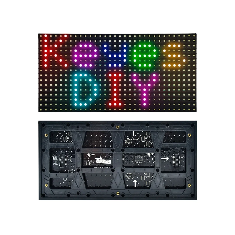 Waterproof P10 LED Display Module full color Outdoor Led Display Board Compatible with Arduino