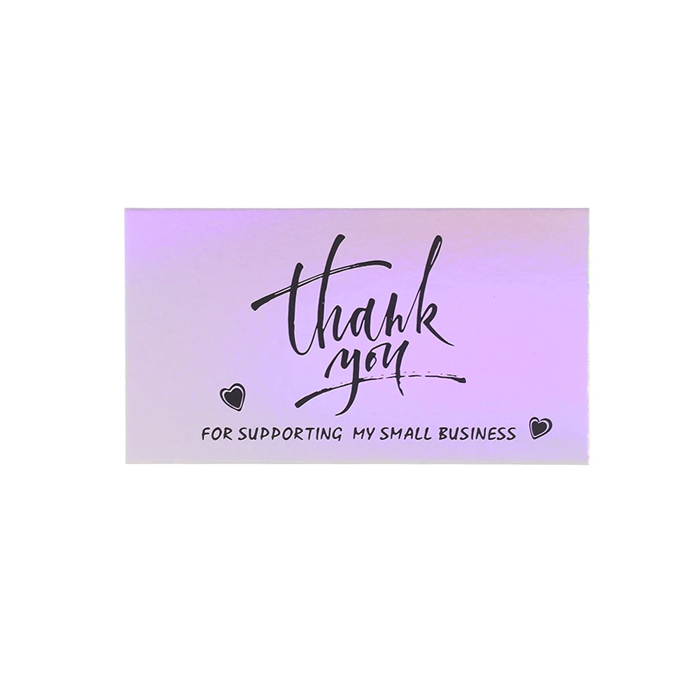 Custom Eco friendly Seed Birthday Thank you card flower recyclable white paper gift greeting thank you cards