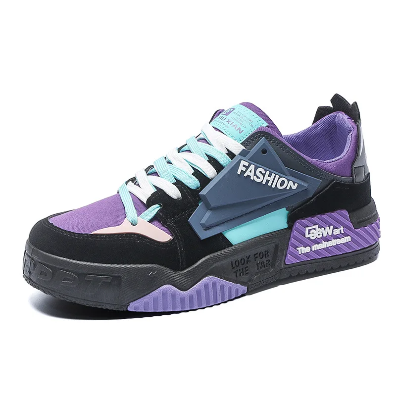 Mens Shoes 2024 New Foreign Trade Special Funds Leisure Sports Shoes Thick Sole Height Increasing Leather Surface  Board Shoes