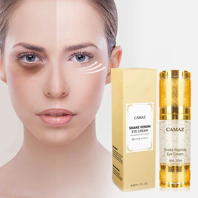 Крем для глаз CAMAZ Naturals от темных кругов и отечности под крем морщин мешков антивозрастной